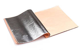 Поталь у книжці 14*14 см, колір срібло (25 аркушів)