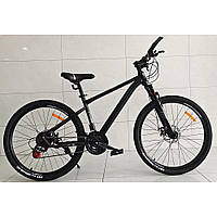 Велосипед 26д. MTB 2605-1 SKD75,стал.рама 16",SUNRUN 24SP,подвійн.обода,диск.гальма,підніжка,чорний