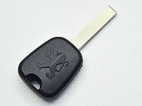 Корпус ключа с местом под чип Peugeot 207, 208, 2008 и другие, лезвие HU83