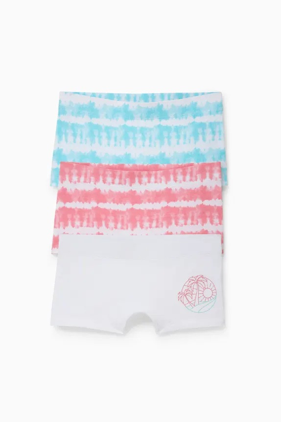 Трусики-шортики для дівчинки, 3 штуки, зріст 158-164