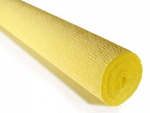 Гофропапір кармін жовтий 144 г/м2, 50*250 см, Carminio Yellow 574, Cartotecnica Rossi