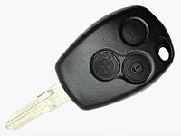 Корпус ключа Renault Kangoo, Traffic и другие, 3 кнопки, лезвие VAC102, лого