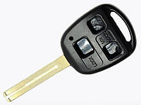 Корпус ключа Lexus IS300, RX300, ES300 и другие, 3 кнопки, лезвие TOY49 (длинное)