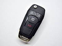 Выкидной ключ Ford Fusion, 315 Mhz, N5F-A08TAA, PCF7953/ Hitag Pro/ ID49, 3+1 кнопки, HU101