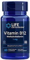 Витамин В-12 Life Extension Vitamin B-12 methylcobalamin 1 mg 60 veg lozenges