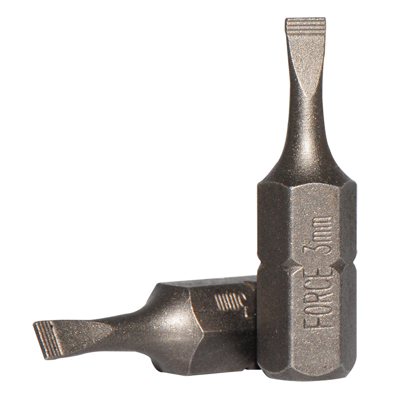 1/4" Біта шліцьова (SL) 0.5х3 мм, L = 25 мм (FORCE 1232503)