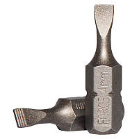 1/4" Біта шліцьова (SL) 0.8х4 мм, L = 25 мм (FORCE 1232504)