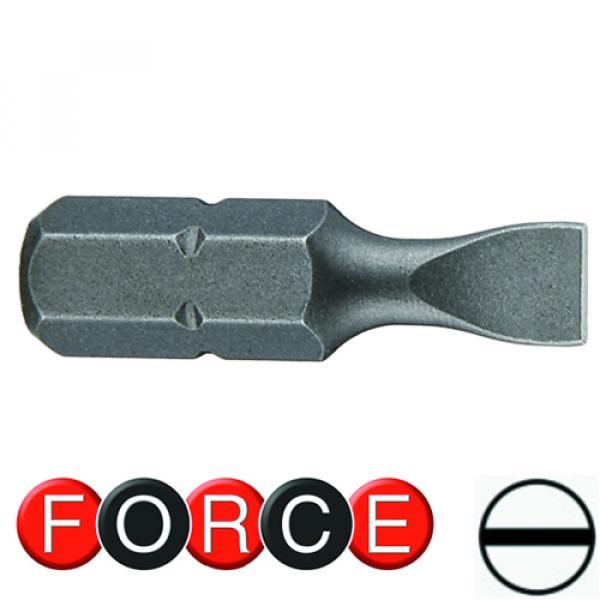 1/4" Біта шліцьова (SL) 0.8х5 мм, L = 25 мм (FORCE 1232505)
