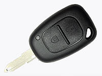 Корпус ключа Renault, Nissan, Opel Vivaro и другие, 2 кнопки, лезвие NE73