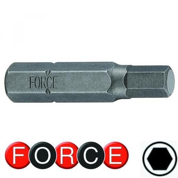 1/4" Біта шестигранна (HEX) 6 мм, L = 25 мм (FORCE 1242506)