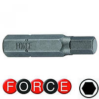 5/16" (8 мм) Біта шестигранна (HEX) 3 мм, L = 30 мм (FORCE 1543003)