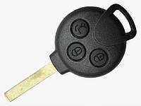 Корпус ключа Smart Fortwo, 3 кнопка, лезвие VA2