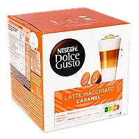 Кофе в капсулах NESCAFE Dolce Gusto Latte Macchiato Caramel 16 шт Нескафе Дольче Густо Карамель