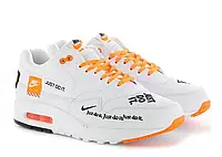 Air Max 1 Just Do It Pack White/Orange