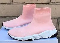 Balenciaga Speed Mid Sneaker Pink/White 36