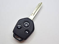 Ключ Subaru Forester, Outback, Legacy, 433 Mhz, ID4D-62, 3 кнопки, лезвие NSN14