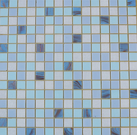 Мозаїка скляна SICH 002 на басейн, хамам, душ піддон 32,7х32,7см