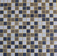 Мозаїка скляна SICH 006 на басейн, хамам, душ піддон 32,7х32,7см