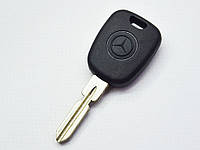 Корпус ключа с местом под чип Mercedes, лезвие HU39, с лого