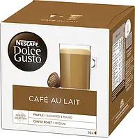 Кофе в капсулах NESCAFE Dolce Gusto Cafe Au Lait 16 шт Нескафе Дольче Густо