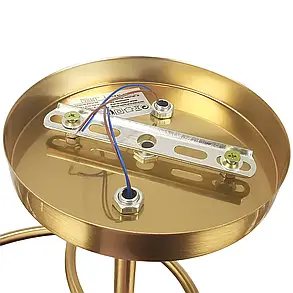 Люстра стельова на два плафони, фото 3