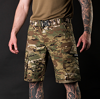 Тактические шорты Basic Мультикам XXL, шорты карго, шорты для военных SPARK