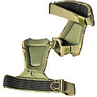 Тактичні наколінники Ranger мультикам RA8939 для захисту колін вигнута форма ПВХ універсальний розмір 300 г, фото 2