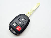 Ключ Toyota Camry, Corolla, 315 Mhz, HYQ12BEL, H-чип, 3+1 кнопки, лезвие TOY43