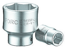3/4" Головка шестигранна 17 мм, L = 50 мм (FORCE 56517)