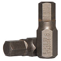 10 мм Біта шестигранна (HEX) 8 мм, L = 30 мм (FORCE 1743008)