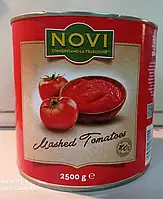 Томатна пульпа NOVI ( перебиті томати) НОВИ 2500 Італія