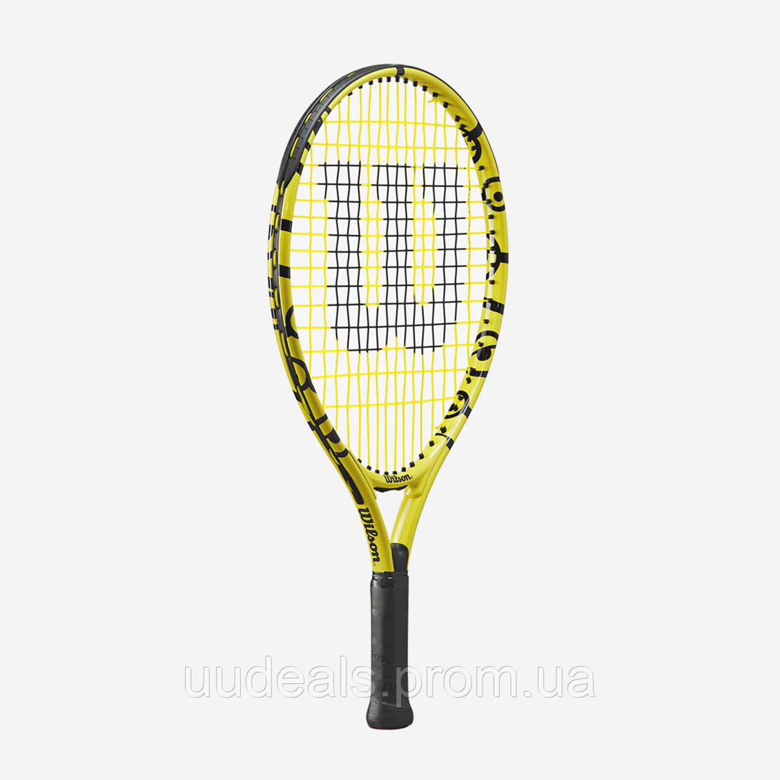 Дитяча тенісна ракетка Wilson Minions Junior Black Yellow 19 UD, код: 8218256