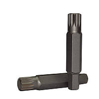 10 мм Бита Spline M14, L=75 мм (FORCE 1787514)