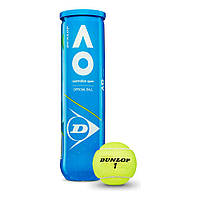 Теннисные мячи Dunlop Australian Open 4 ball (8529) SN, код: 1552640