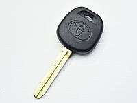 Корпус ключа с местом под чип Toyota Land Cruiser, Camry, Corolla и другие, лезвие TOY43