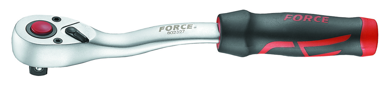 3/8" Тріскачка з гумовою ручкою (36 зуб.) L=195 мм (FORCE 802327)