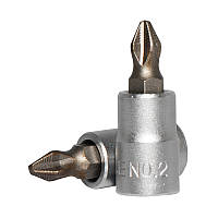 1/4" Головка-бита хрестова РН.2, L=32 мм (FORCE 321322)