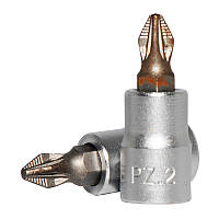 1/4" Головка-бита хрестова РZ.2, L=32 мм (FORCE 322322)