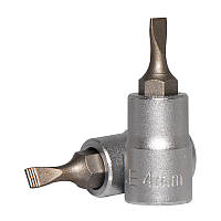 1/4" Головка-бита шліцьова (SL) 4 мм, L = 32 мм (FORCE 3233204)