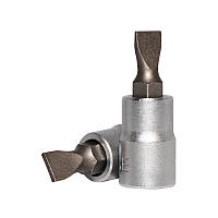 1/4" Головка-бита шліцьова (SL) 6 мм, L = 32 мм (FORCE 3233206)