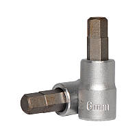1/4" Головка-бита шестигранна (HEX) 6 мм, L = 32 мм (FORCE 3243206)