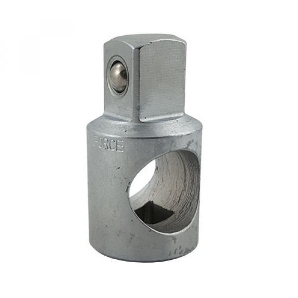 Адаптер з отвором 1/2" (Папа) x 3/8" (Мама) L=46 мм (FORCE 80634)
