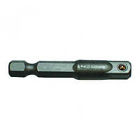 Адаптер бит 1/4 "6-гр. x 1/4" 4-гр. L=25 мм (FORCE 8092225)