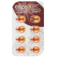 Вітаміни для волосся Здоров'я волосся з женьшенем і медом Ellips Hair Vitamin Hair Vitality With Ginseng Honey