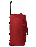 Сумка на колесах велика L червона 75х34х36см/88л/2.7кг/Madisson 214-72, фото 3