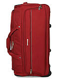Сумка на колесах велика L червона 75х34х36см/88л/2.7кг/Madisson 214-72, фото 5