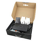 Набір душова система прихованого монтажу та змішувач на умивальник VENTA BR6251SB квадратний чорний матовий, фото 3