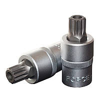 1/2" Головка-бита Spline з отвором М14, L = 55 мм (FORCE 34805514T)