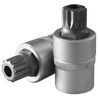 1/2" Головка-бита Spline з отвором М16, L = 55 мм (FORCE 34805516T)