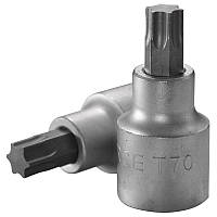 3/4" Головка-бита Torx Т70, L = 80 мм (FORCE 36608070)